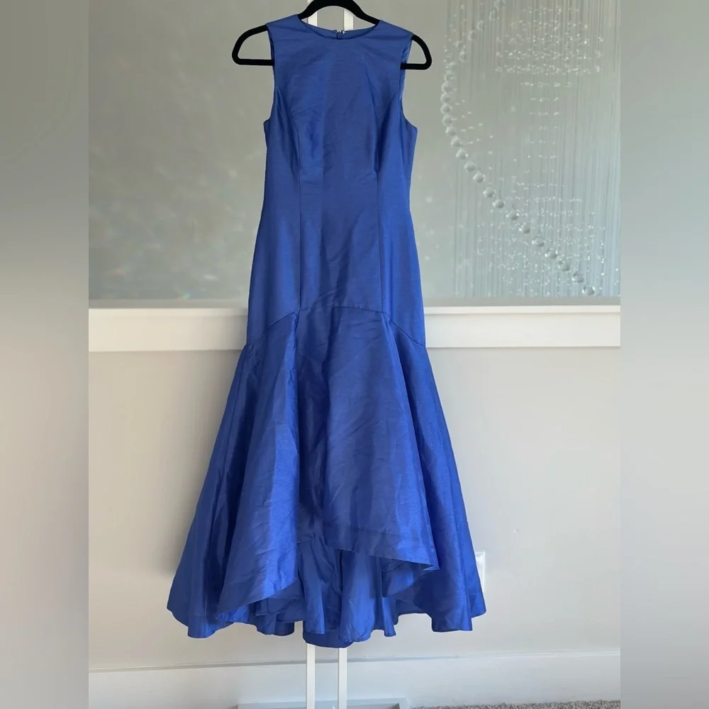 Anthropologie Hutch Blue Sleeveless Full Flare Dress - Picture 1 of 7